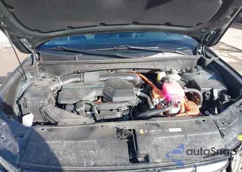 2022 Hyundai Tucson Hybrid Blue from USA, damaged, VIN KM8JBCA15NU079197